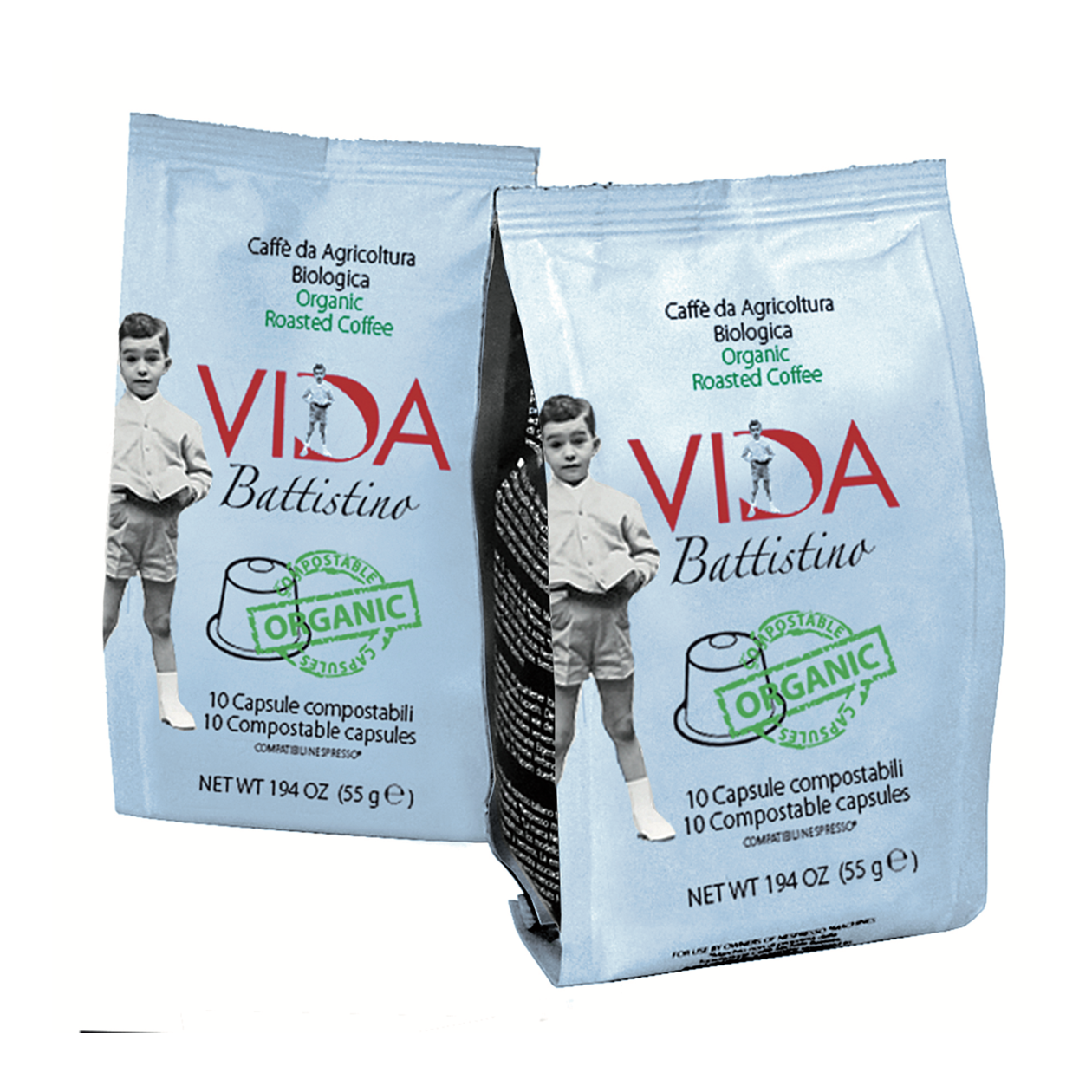 compostable Nespresso compatible Organic coffee capsules ...