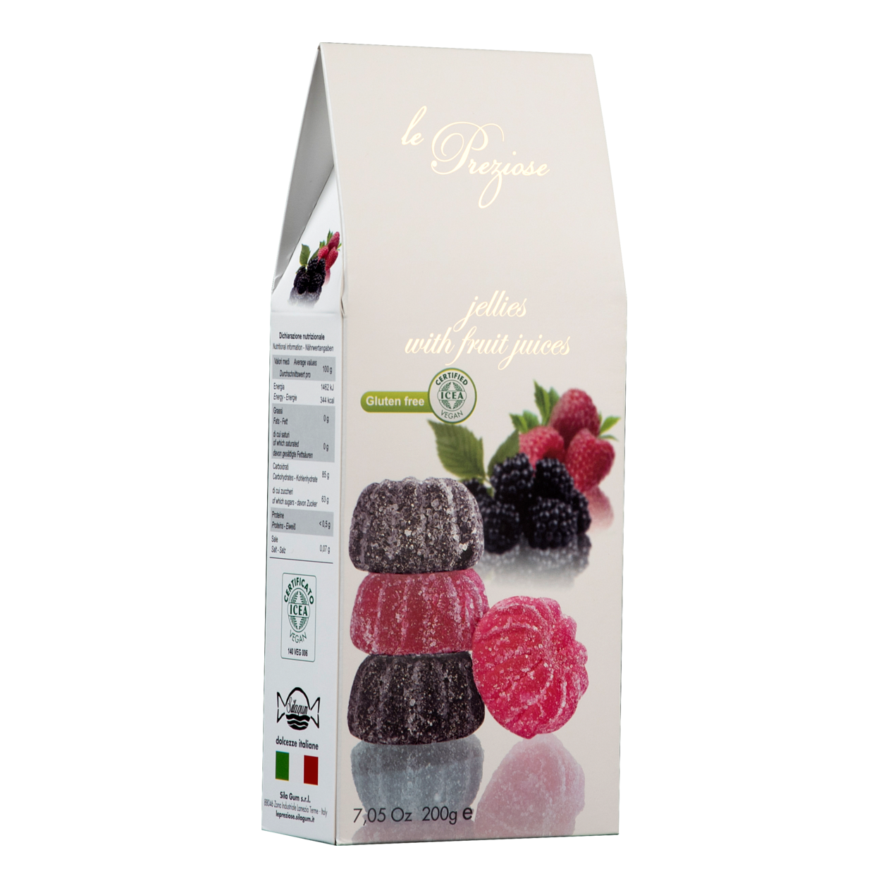 Fruit jellies with fruit juice The Authentic Ital…