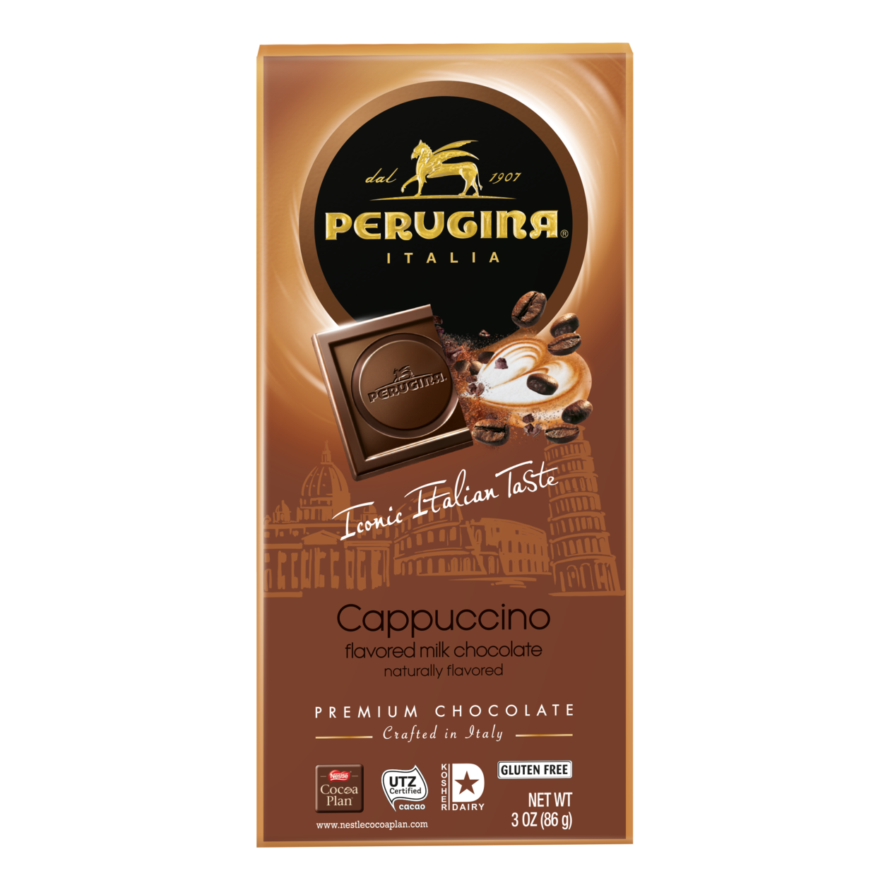 Perugina Cappuccino Milk Chocolate The Authentic