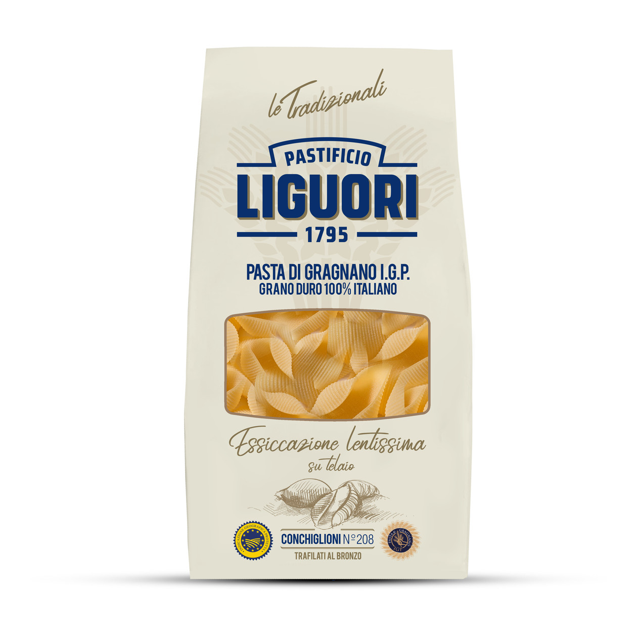 Pasta Di Gragnano Pgi Conchiglioni N 8 Italianfood Net The A