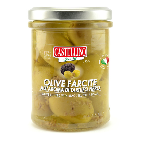 Olive Stuffed With Black Truffle Aroma Italianfood Net The Authen