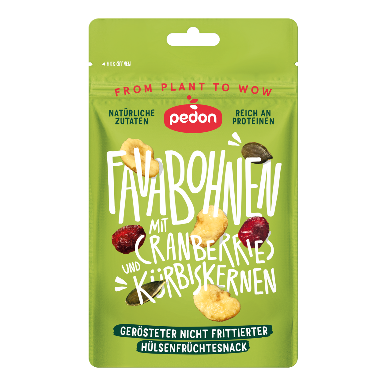 The Pulsebased Snack oven roasted not fried The